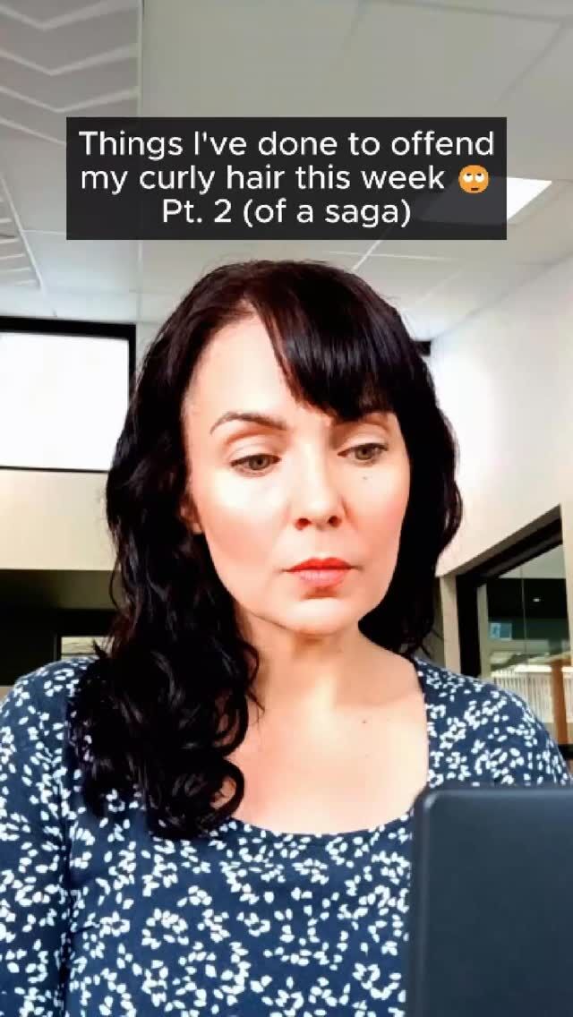 And the "trying-to-embrace-my-curly-hair" saga continues....
#aveilaustralia #curlyhair #humor #genx #beauty